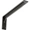 Ekena Millwork Embrey Steel Bracket, Antiqued Pewter 2"W x 18"D x 6 1/2"H BKTM02X18X06EBAPW - alternate 1